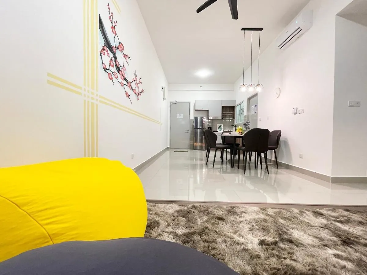 Amber 2B2B Cozy Apt Wi-Fi Tv Box Near Encore Melaka شقة ملقا