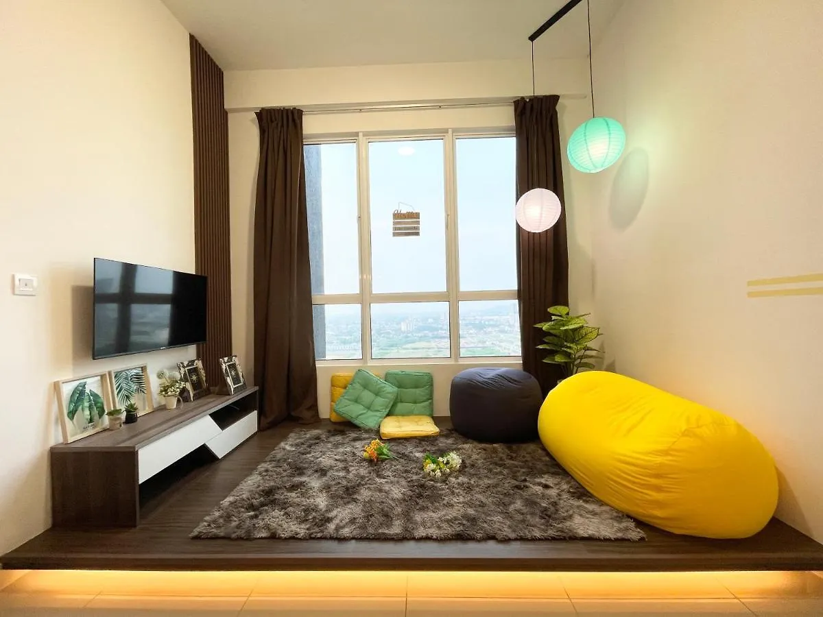 Amber 2B2B Cozy Apt Wi-Fi Tv Box Near Encore Melaka شقة