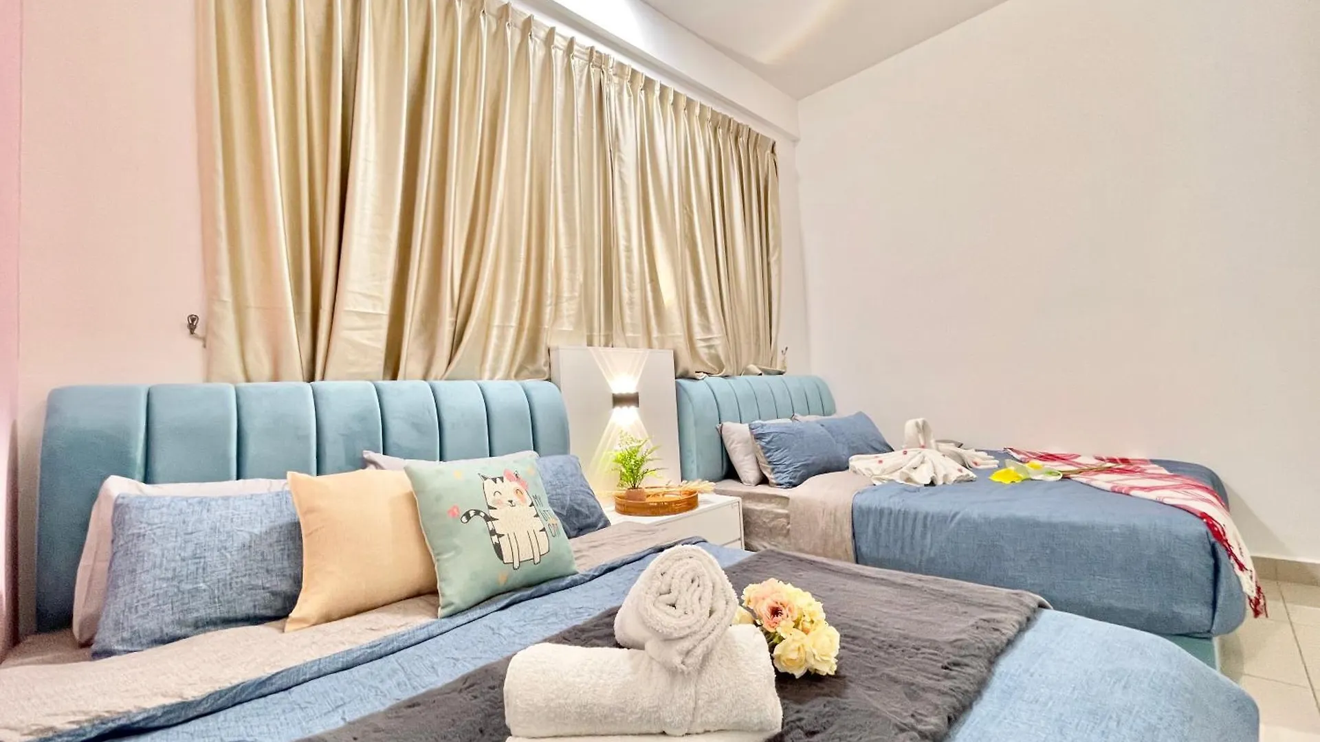 Amber 2B2B Cozy Apt Wi-Fi Tv Box Near Encore Melaka 0*, ملقا ماليزيا