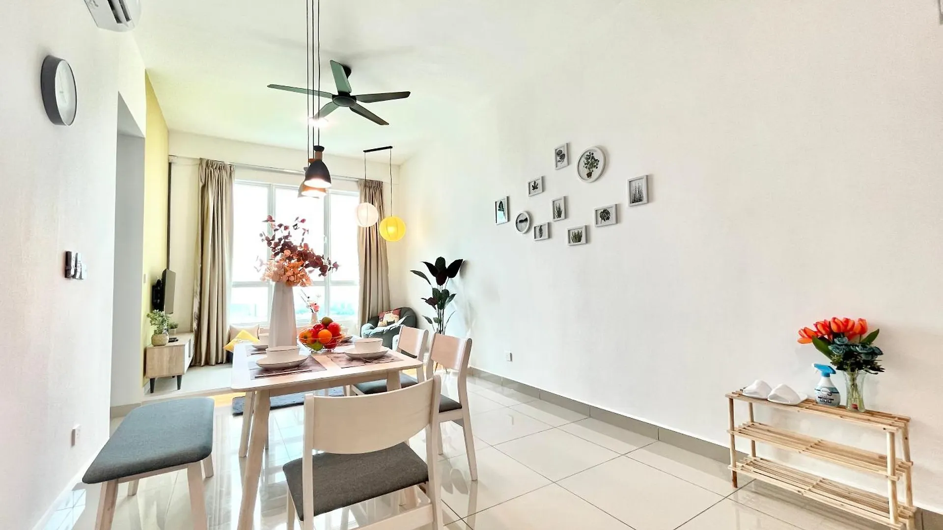شقة Amber 2B2B Cozy Apt Wi-Fi Tv Box Near Encore Melaka
