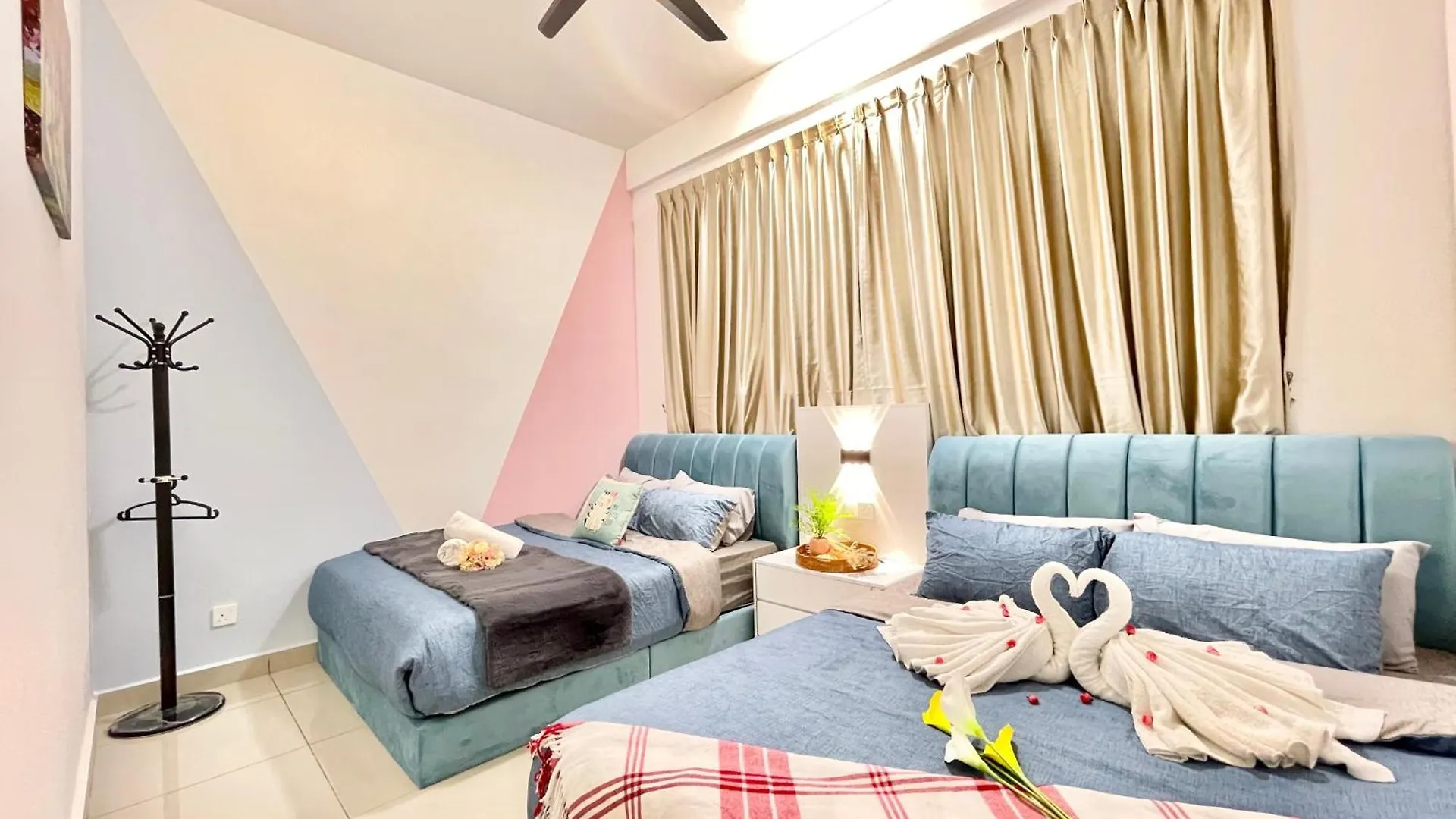 Amber 2B2B Cozy Apt Wi-Fi Tv Box Near Encore Melaka شقة
