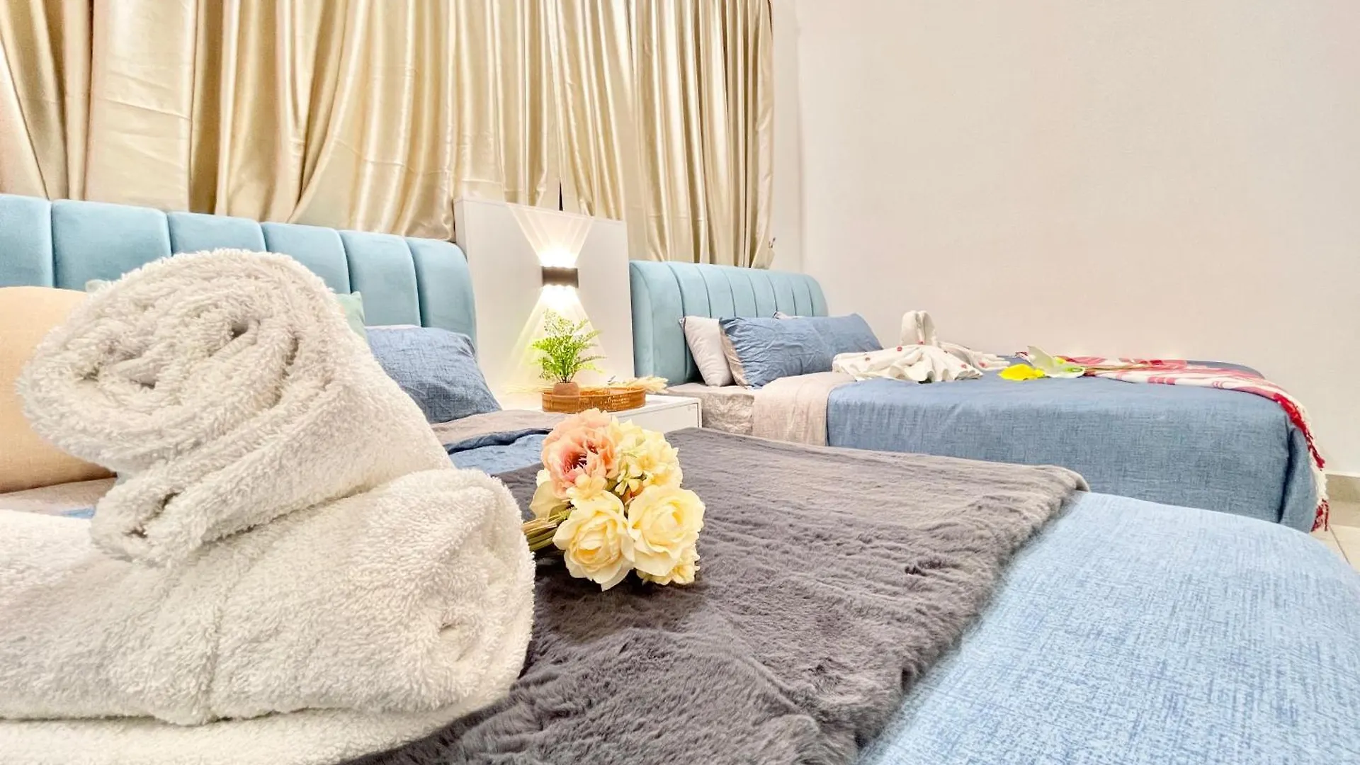 Amber 2B2B Cozy Apt Wi-Fi Tv Box Near Encore Melaka شقة ملقا
