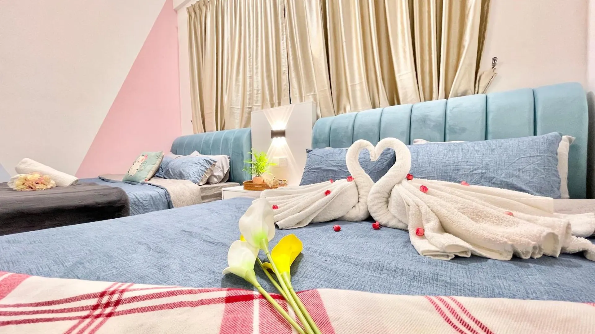 Amber 2B2B Cozy Apt Wi-Fi Tv Box Near Encore Melaka شقة ملقا